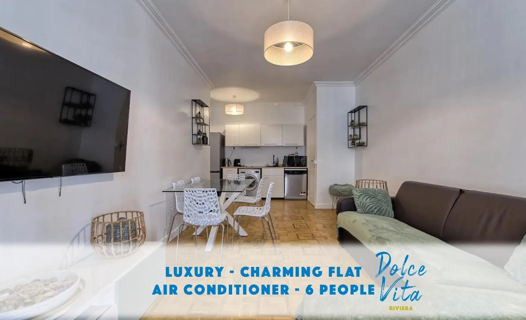 Le Beethoven 6 Pers Wifi Ac Apartment Nice